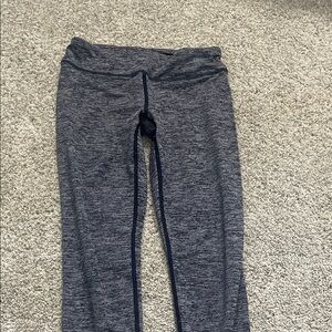 90 Degree By Reflex Kids Heathered Blue Leggings